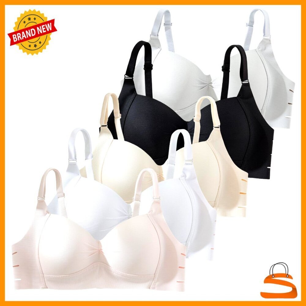 Training Bras for Teens, Adjustable Straps, Light Padding, Cotton Blend